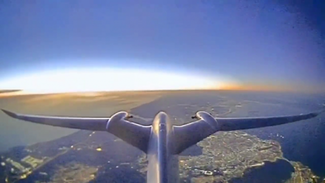 AKINCI TİHA Tekirdağ'dan Bakü'ye 2 bin kilometre uçtu